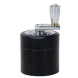 Zinc Alloy 40mm Four Layer Hand Crank Multifunctional Four Layer Spice Grinder Labor Saving Compact Kitchen Tools