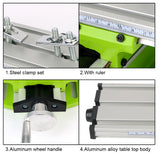 Drill Vise Fixture Adjustable X-Y Axis Mini Precision Milling Machine Worktable Working Table Cross Slide Table Multifunction