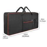 Electric Case Waterproof Shockproof Thickened 61Key Keyboard Piano Gig Bag Handbag for Concert Performance Tour School