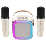 hine Sound Box 5.0 Pa Speaker System 2 Wireless Microphones Music Player Karaoke For All Saints' Day Party Supplies