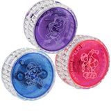 1Pcs Random Colour New LED Flashing YoYo Ball Clutch Mechanism Classic Yo-Yo Creative Fashion Children Toys