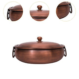 Copper Hot Chafing Dish - Reinforced, Sturdy For Party, Picnic & More