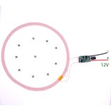 0~400mm 300mm DC Wireless Power supply Transmitter Coil Charging Module Remote Charger 10pcs Led receiver Light DIY Model Toys