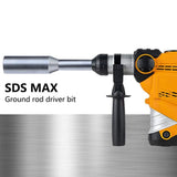 Driver Driving Rods Great for All SDS MAX Hammers and Hammer Drills(3/4 Inch Ground Rod Driver)