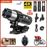 4K WIFI Camcorder Motorcycle Bike Helmet Camera Outdoor Waterproof Sport Action Car DVR Video Recorder Dash Cam