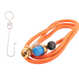 Welding CGA600 1.5M (5Ft) Hose and Belt Hook for MAPP Torch Extension Kit