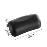 High Elastic Fiber SPA Pillow Bath Silicone Suction Cup Non-Slip Waterproof Neck And Back Cushion Headrest For Bathtub