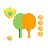 Table Tennis Trainer Portable with Racket Ball Parent Child Interaction Toy for