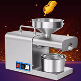 RG-311/RG-312 Hot Cold Press hine English Version Stainless Steel Intelligent Temperature Control Oil Presser 220V/110V