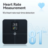 1pc Body Fat Scale, VA Large Display Scale For Body Weight, High Accurate Digital Bathroom Scale, Rechargeable BMI Smart Weight Scale With Body Fat Muscle Heart Rate, 16 Body Compositions With Trend
