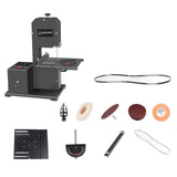 1750RPM Benchtop Mini Band Saw Table-Saw Electric Desktop Saws DIY Cutting Tool Woodworking Lathe hine