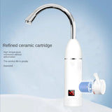 Electric Faucet Heater Temperature Display Instant Hot Heaters Kitchen Tankless Water Heating