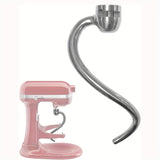 1pc Dough Hook Replacement For KitchenAid 5 Qt - 6 Qt Bowl-Lift Stand Mixer, Stainless Steel Kitchen Aid Spiral Dough Hook