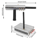 Metal Hunter Machine Silver 25m Depth with 8 Antenna 1200m Range Metal Detector for Outdoor