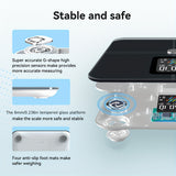 1pc Body Fat Scale, VA Large Display Scale For Body Weight, High Accurate Digital Bathroom Scale, Rechargeable BMI Smart Weight Scale With Body Fat Muscle Heart Rate, 16 Body Compositions With Trend