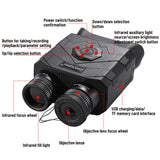 Outdoor 1080P Digital Infrared Night Vision Ultra Light Binocular Night Vision Device Infrared Telescope For Hunting Camping