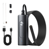 8mm HD WiFi Endoscope Lens 6LED Car Diagnostic Tools Inspection Camera Borescope Scanner 1/3M Cable Auto Accessories