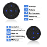 10 Keys Wireless Steering Wheel Controller for Car Radio DVD GPS Head Unit Navigation Multi-functiona Remote Control Buttons