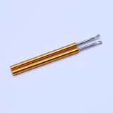5 Size Precision Hairspring Collet Pair Watch Hand Removing Levers Steel Blade Repair Tool