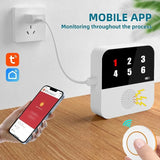 Wireless WiFi Caregiver Pager Call Button Emergency SOS Medical Alert System for Seniors Patients Elderly At Home