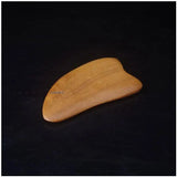Fragrant wood tiger tooth shape scraping board piece sandalwood massager wooden four-foot massage dog