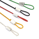 10Pcs Body Shell Clips R Pins Anti-Lost Rope For 1/10 1/8 Axial SCX10 Traxxas Trx4 Tamiya RC4WD HSP HPI RC Car
