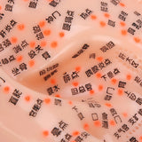 Human with Acupuncture Points Ear Massage Model For Home Teaching Training Use PVC Material Safe Healthy