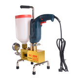 910/1100W 220V Epoxy injection pump Epoxy/Polyurethane Foam Grouting hine Steel Hose Concrete Repair Crack