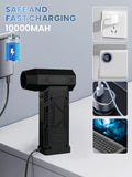 150,000RPM Electric Handheld Turbo Jet Fan Brushless Motor Violent Blower Wind Speed 51m/s Rechargeable Air Duster