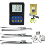 LCD Screen Small Size Dro for Lathe 3 Axis Digital Readout Display System with Optical Encoder 50-3000mm Linear Scale