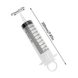 100ml Plastic Nutrient Sterile Pet Feeding Syringe Without Needle Measuring Pump for Garden Watering Tool