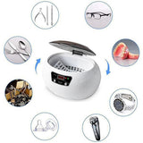 Ultrasonic Cleaner Bath with Timer - For Jewelry Parts, Glasses, Manicure Stones, Cutters, Dental Razor Brush, 304 Stainless Steel, Ultrasound