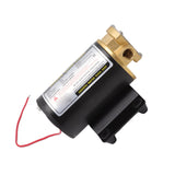 12V 24V Electric Gear Oil Pump Thermal Protection Motor Pump Oil Transfer Pump with Brass Connector for Diesel Engine