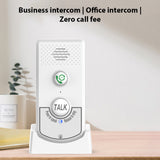 2 Pack Intercoms for Bidirectional Home - Ultra Long Distance Wireless Voice Interphone for Elderly Caller