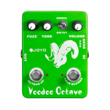 JOYO JF-12 Voodoo Octaver Pedal Effect Guitar Fuzz Mini Pedal Bass Electric True Bypass Guitar Parts Accessories Synthesizer