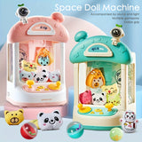 Space Doll Grabbing Machine For Children, Electric Sound And Light Household Toy Holder
