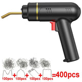 200W high-power gun wireless portable hot plastic welding hine stapler bumper repair car kit