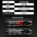 2400mAh Wireless Tattoo Machine Battery Rotary Pen Strong Coreless Motor with LCD Digital Display for Tatto Artist Body
