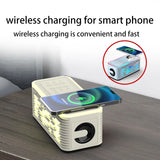 Bluetooth-compatible Sleep Sound hine Multi-Function Portable 360 Degree Stereo Surround Bass Audios Speaker For Home