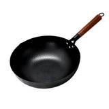 32cm Non-coating Iron Hand Forged Woks for Kitchen Non-stick Cookware General Skillet Frying Pan Pot Non Stick Pan