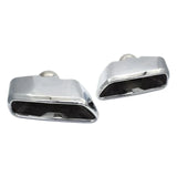 Top-1 Pair Exhaust Muffler Pipe For 5 Series G30 G38 540 530 2018-2019 Car Rear Tail Tips Nozzle Tailpipe
