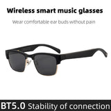 Outdoor Cycling Smart Bluetooth Glasses, Technology Directional Fully Open Audio Wireless Earphones, Multifunctional Sports Glasses Sunglasses
