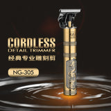New NG-305 Detail Trimmer Professional Rechargeable Hair Clipper, 8600 RPM, High Speed