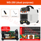 220V WS-250 Inverter Welders Multipurpose Arc hine Stainless Steel Household Small Electric Welding