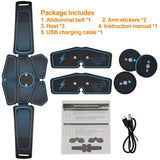 Abdominal muscle trainer EMS Abs weight loss fiess equipment training electric stimulator toner exercise