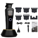 2024 New Resuxi G-27 High-power High-speed Hair Clipper DLC Coated Blade Electric Push Shear for Household Men 9500 RPM
