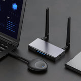 1 Set Network Extender HD Display Adapter -Compatible Wireless Transmission Video Transmitter Receiver
