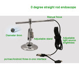 Laparoscopy Simulation Training Camera 0 Degree 30 Degree Endoscope Straight Rod Thoracic Cavity Lens Surgical Instruments