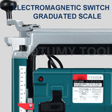 220V Electric Wood Planer Woodworking Power Tool 1850W Home Single-Sided Fully Automatic Desktop hinery
