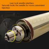 25ml/50ml Semi-Automatic Continuous Adjustable Vaccine Syringe Barrel Veterinary Needle